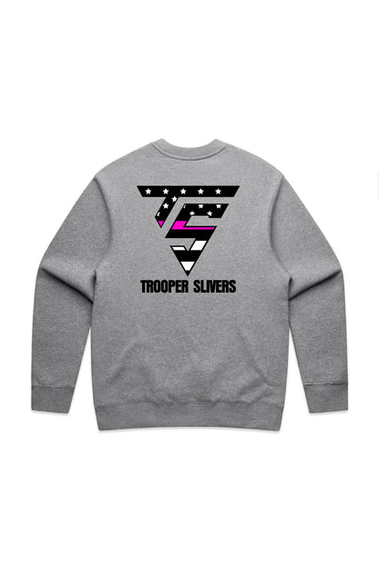Slivers Breast Cancer Awareness Crewneck
